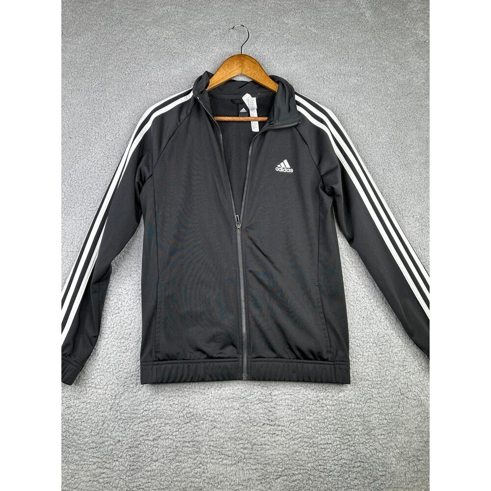 Adidas Climalite full zip jacket youth M 10-12